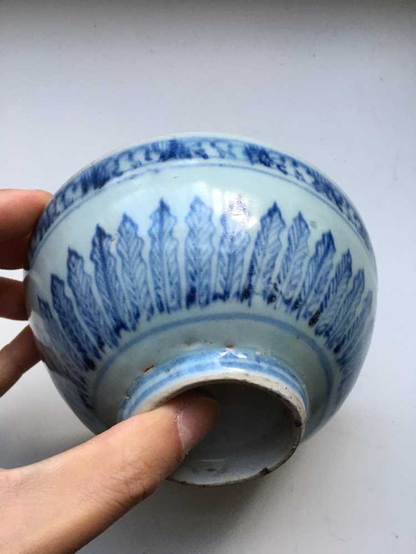 GROUP OF SEVENTEEN BLUE AND WHITE WARES MING TO QING DYNASTY, 17TH-18TH CENTURY - Bild 80 aus 105
