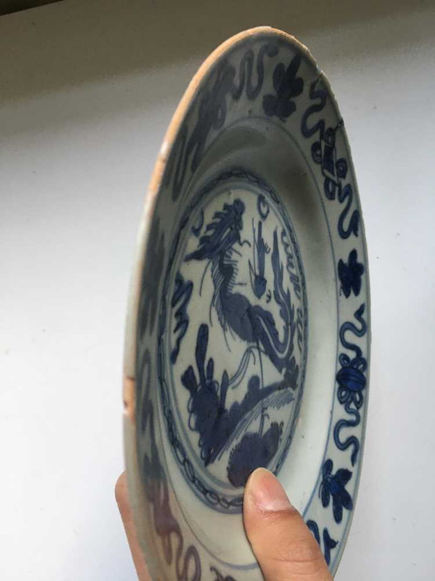 GROUP OF SEVENTEEN BLUE AND WHITE WARES MING TO QING DYNASTY, 17TH-18TH CENTURY - Bild 62 aus 105