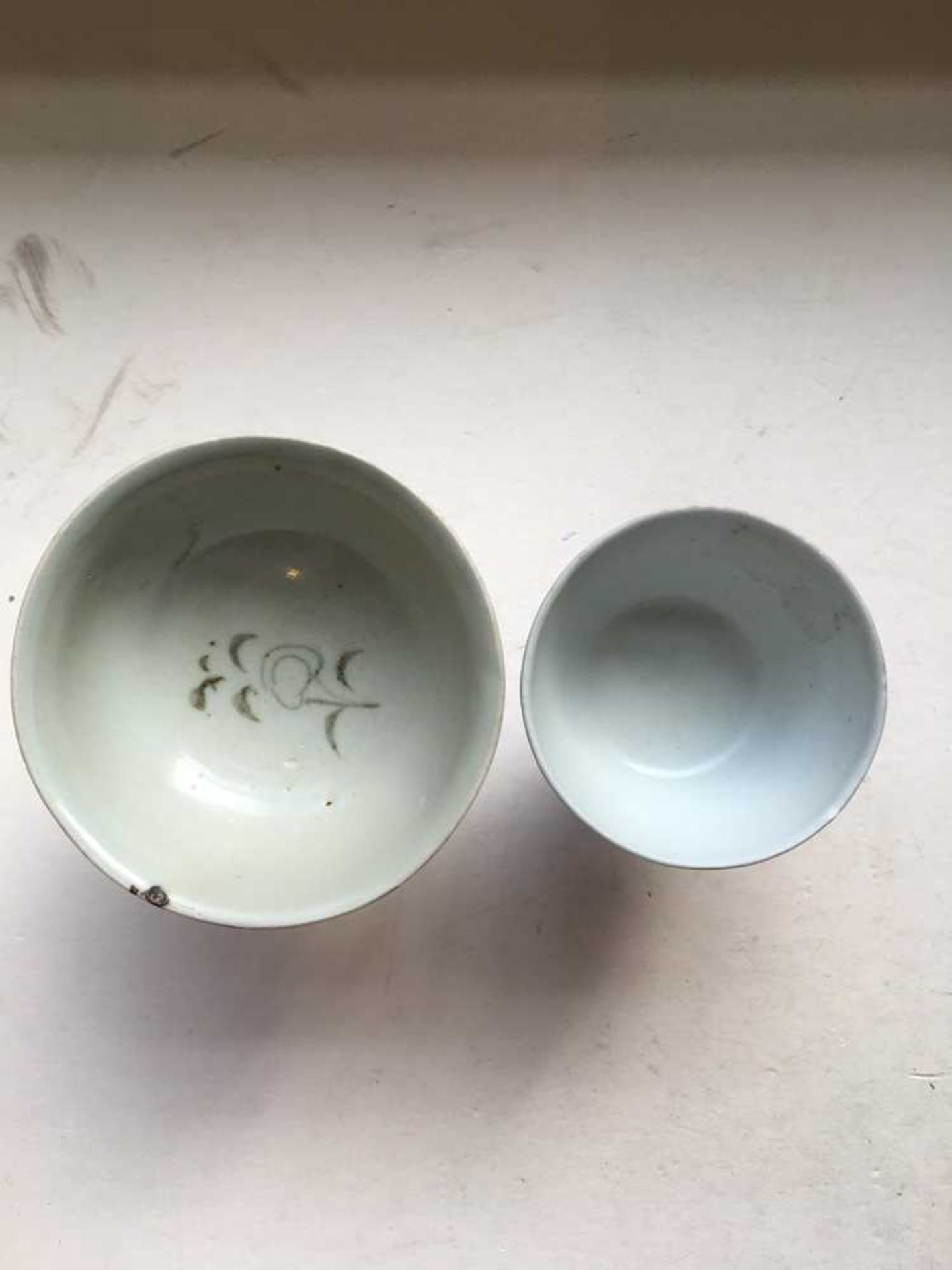 TWO STEM CUPS YUAN DYNASTY AND TRANSITIONAL PERIOD - Bild 3 aus 23