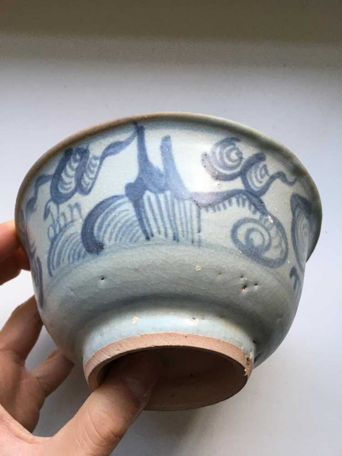 GROUP OF SEVENTEEN BLUE AND WHITE WARES MING TO QING DYNASTY, 17TH-18TH CENTURY - Bild 74 aus 105