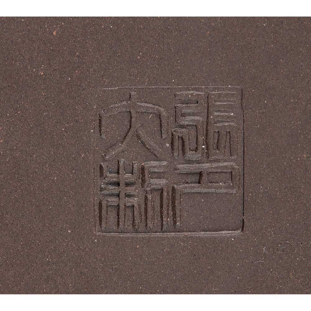 GROUP OF SIX YIXING STONEWARES 19TH-20TH CENTURY - Image 6 of 7