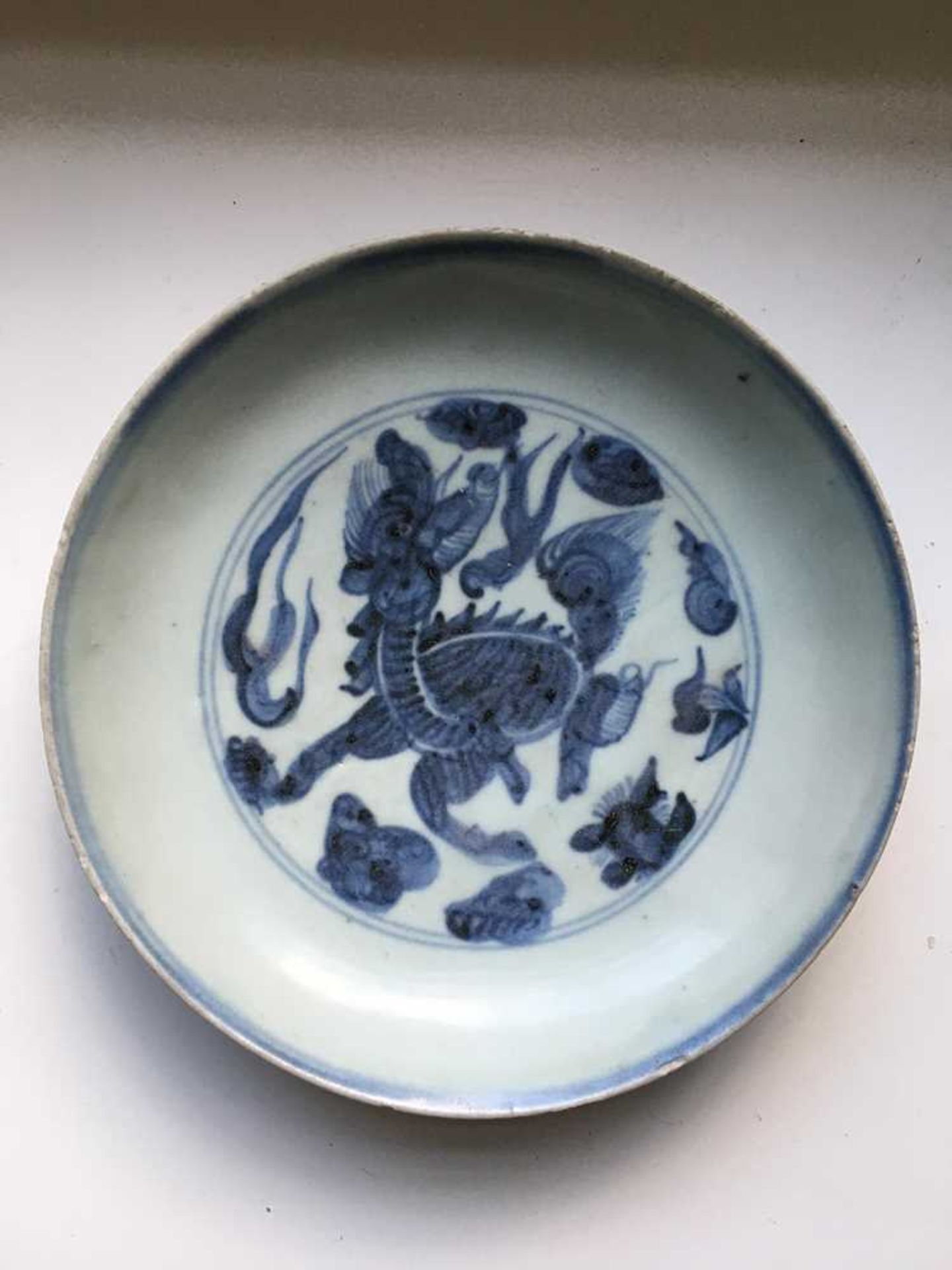 GROUP OF SEVENTEEN BLUE AND WHITE WARES MING TO QING DYNASTY, 17TH-18TH CENTURY - Bild 33 aus 105