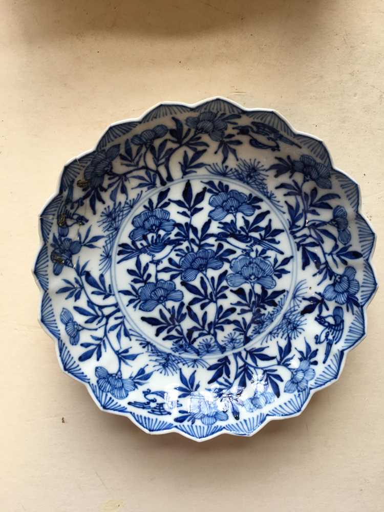 (A PRIVATE SCOTTISH COLLECTION, LOT 98-101) GROUP OF ELEVEN BLUE AND WHITE WARES QING DYNASTY, 18TH - Image 13 of 54