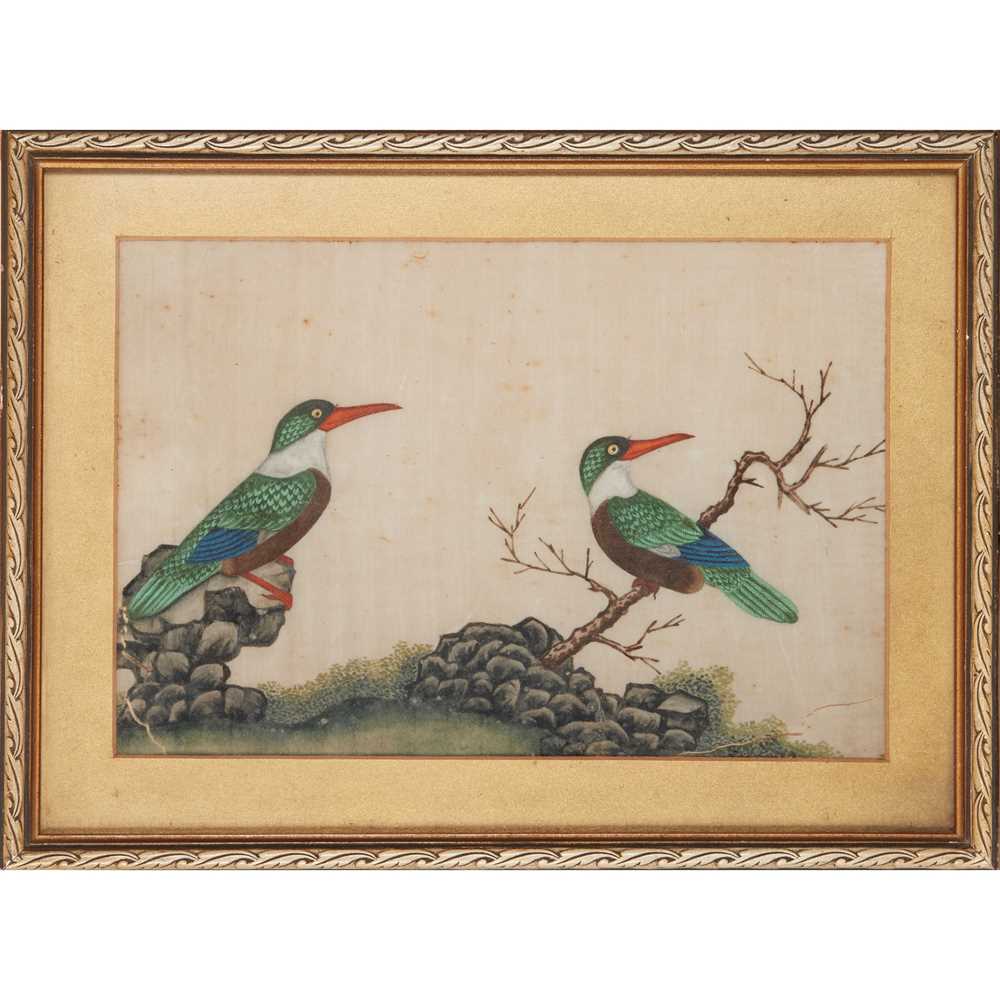 GROUP OF FOUR PITH PAINTINGS LATE QING DYNASTY-REPUBLIC PERIOD, 19TH-20TH CENTURY - Image 2 of 4