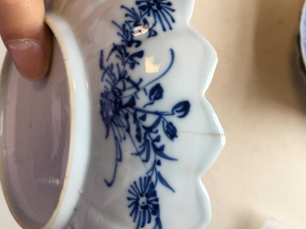 (A PRIVATE SCOTTISH COLLECTION, LOT 98-101) GROUP OF ELEVEN BLUE AND WHITE WARES QING DYNASTY, 18TH - Image 5 of 54