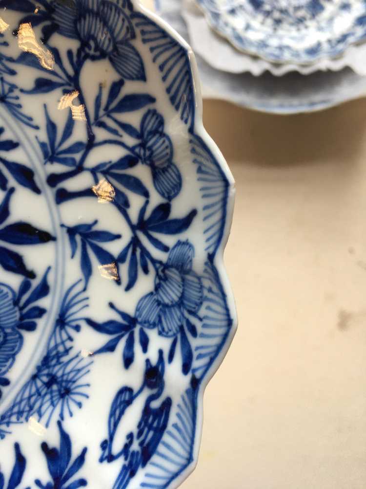 (A PRIVATE SCOTTISH COLLECTION, LOT 98-101) GROUP OF ELEVEN BLUE AND WHITE WARES QING DYNASTY, 18TH - Image 26 of 54