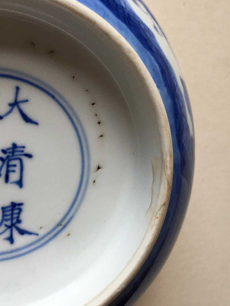 (A PRIVATE SCOTTISH COLLECTION, LOT 98-101) GROUP OF ELEVEN BLUE AND WHITE WARES QING DYNASTY, 18TH - Image 33 of 54