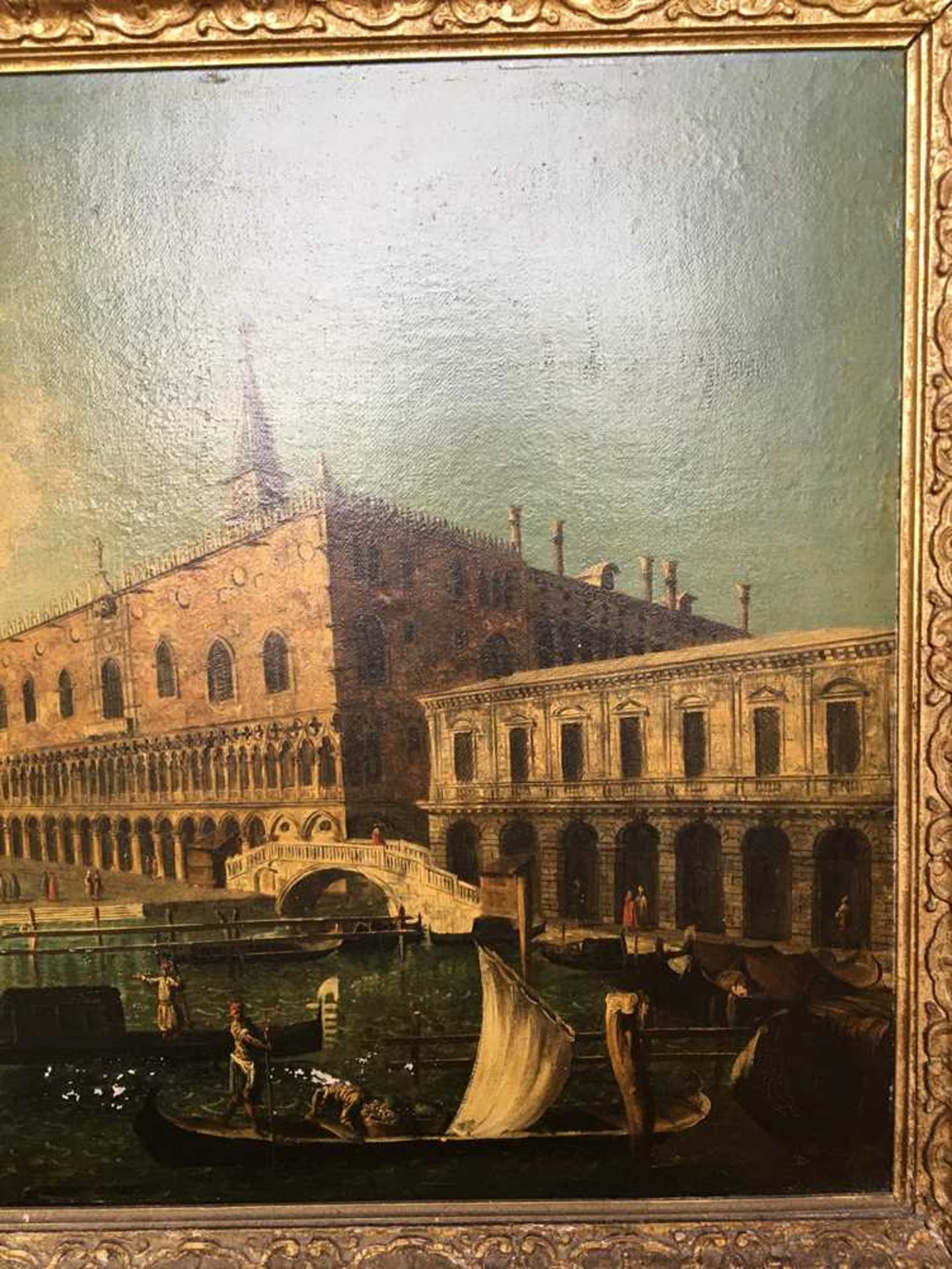 CIRCLE OF MICHELE MARIESCHI VIEW OF THE MOLO VENICE, THE DOGES PALACE AND SANTA MARIA DELLA SALUTE I - Image 12 of 41