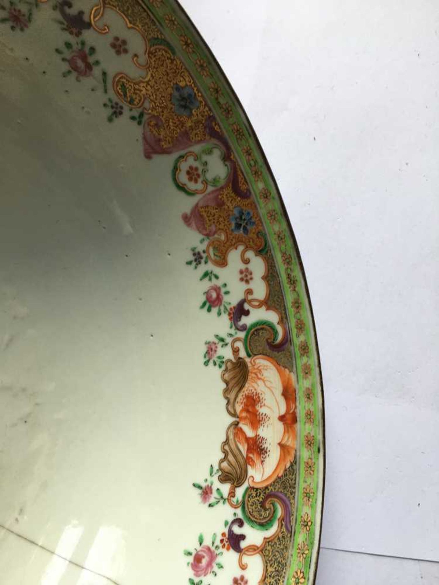 TWO CHINESE EXPORT PORCELAIN PUNCH BOWLS QING DYNASTY, LATE 18TH/19TH CENTURY - Image 23 of 33