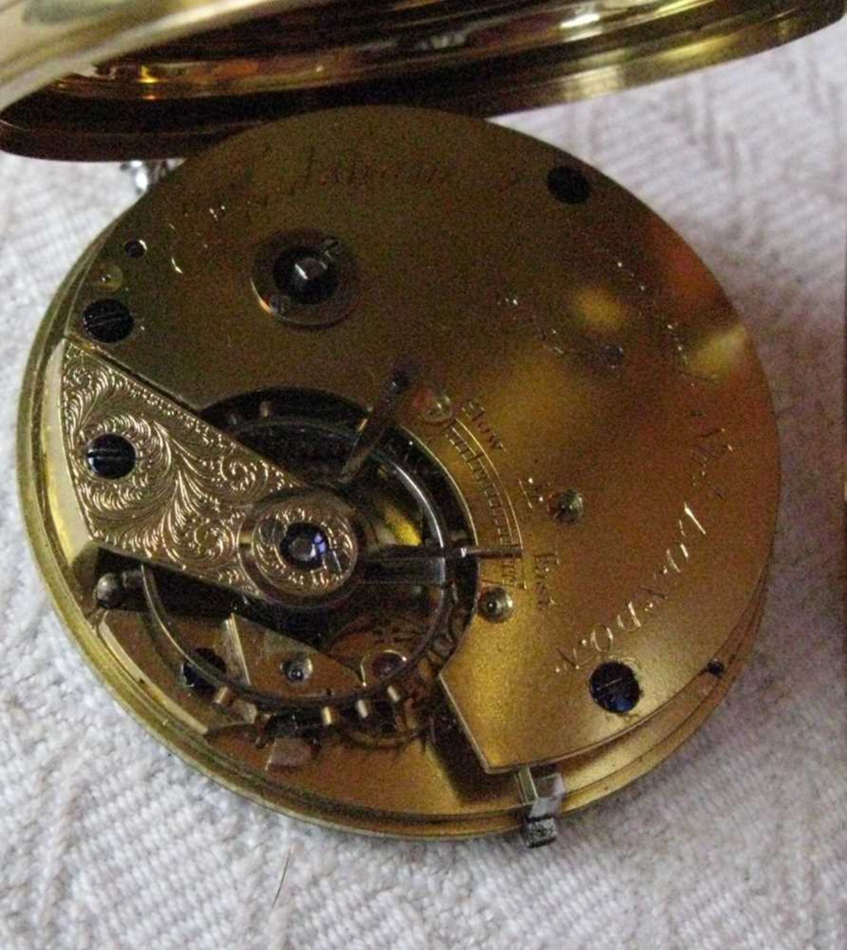 AN 18CT GOLD CASED POCKET WATCH CHARLES FRODSHAM, LONDON - Image 4 of 5