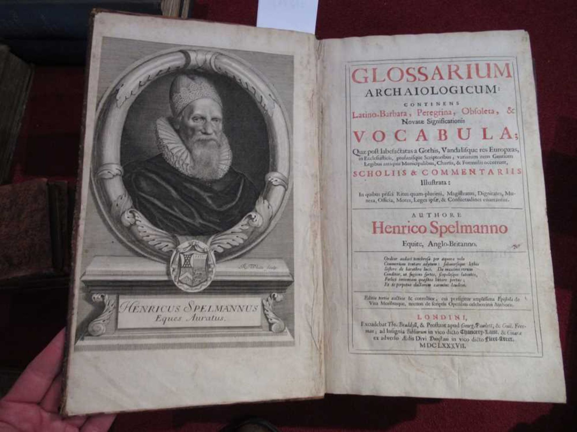 Quarto and folio volumes a collection of six, comprising - Bild 6 aus 27