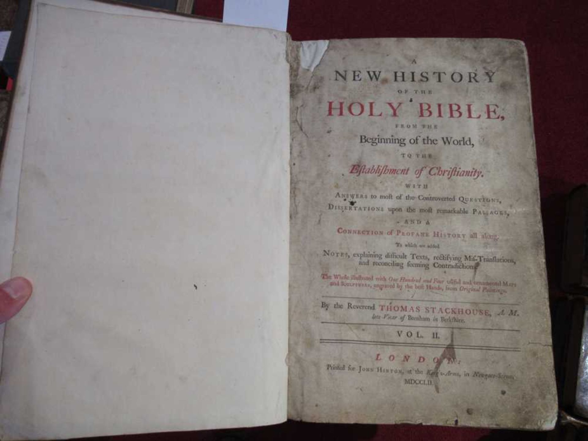 Quarto and folio volumes a collection of six, comprising - Bild 14 aus 27