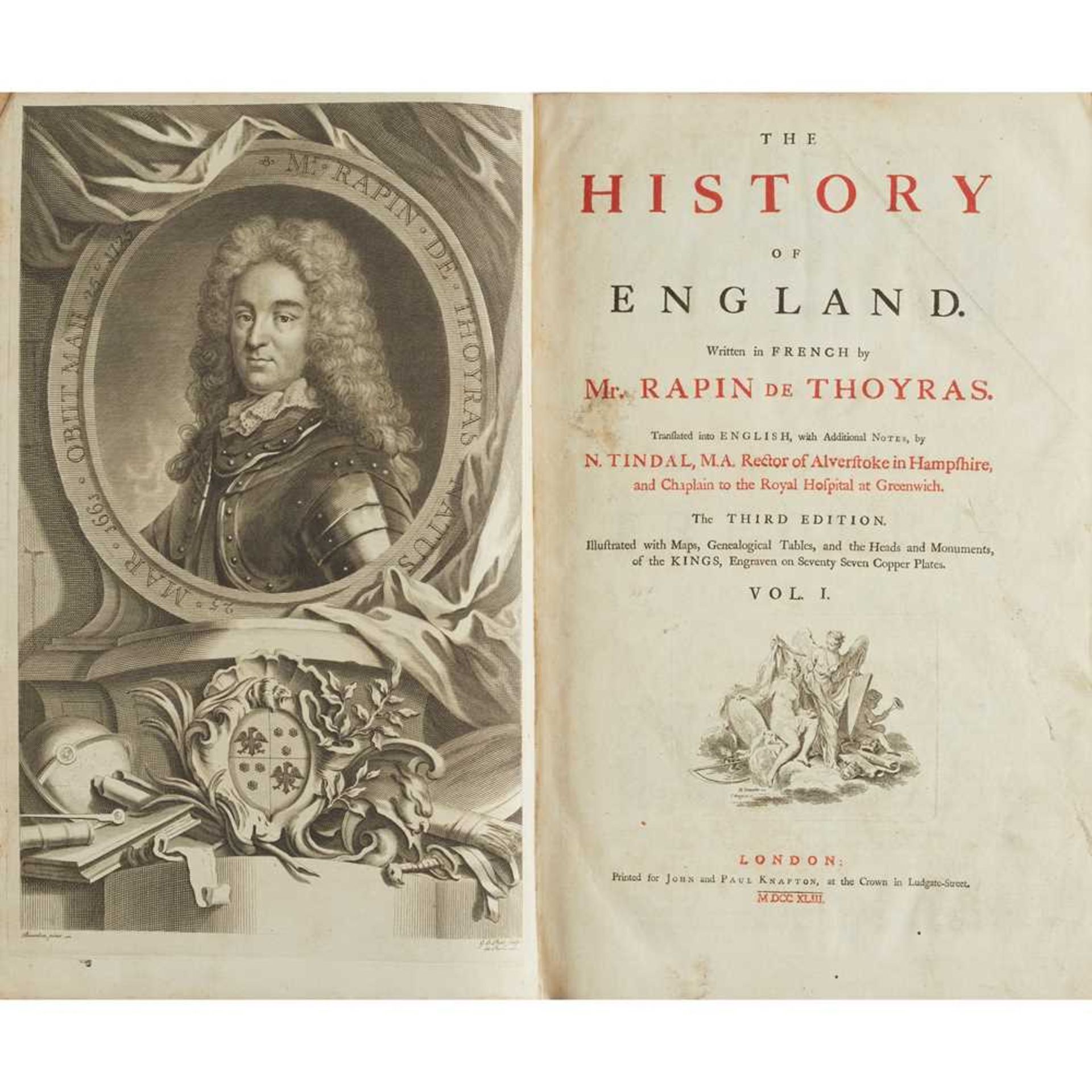 Rapin De Thoyras, Paul The History of England