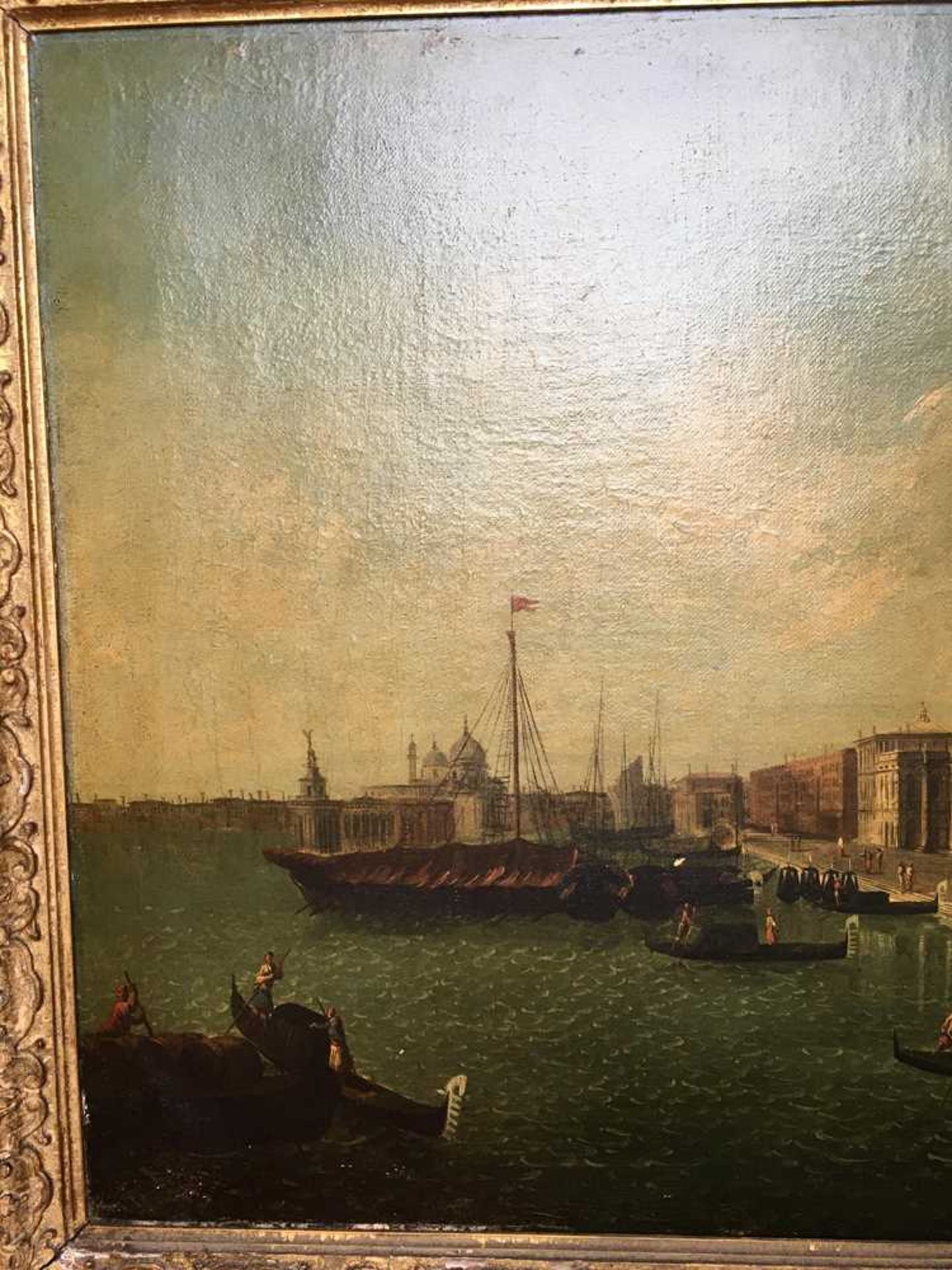 CIRCLE OF MICHELE MARIESCHI VIEW OF THE MOLO VENICE, THE DOGES PALACE AND SANTA MARIA DELLA SALUTE I - Image 13 of 41