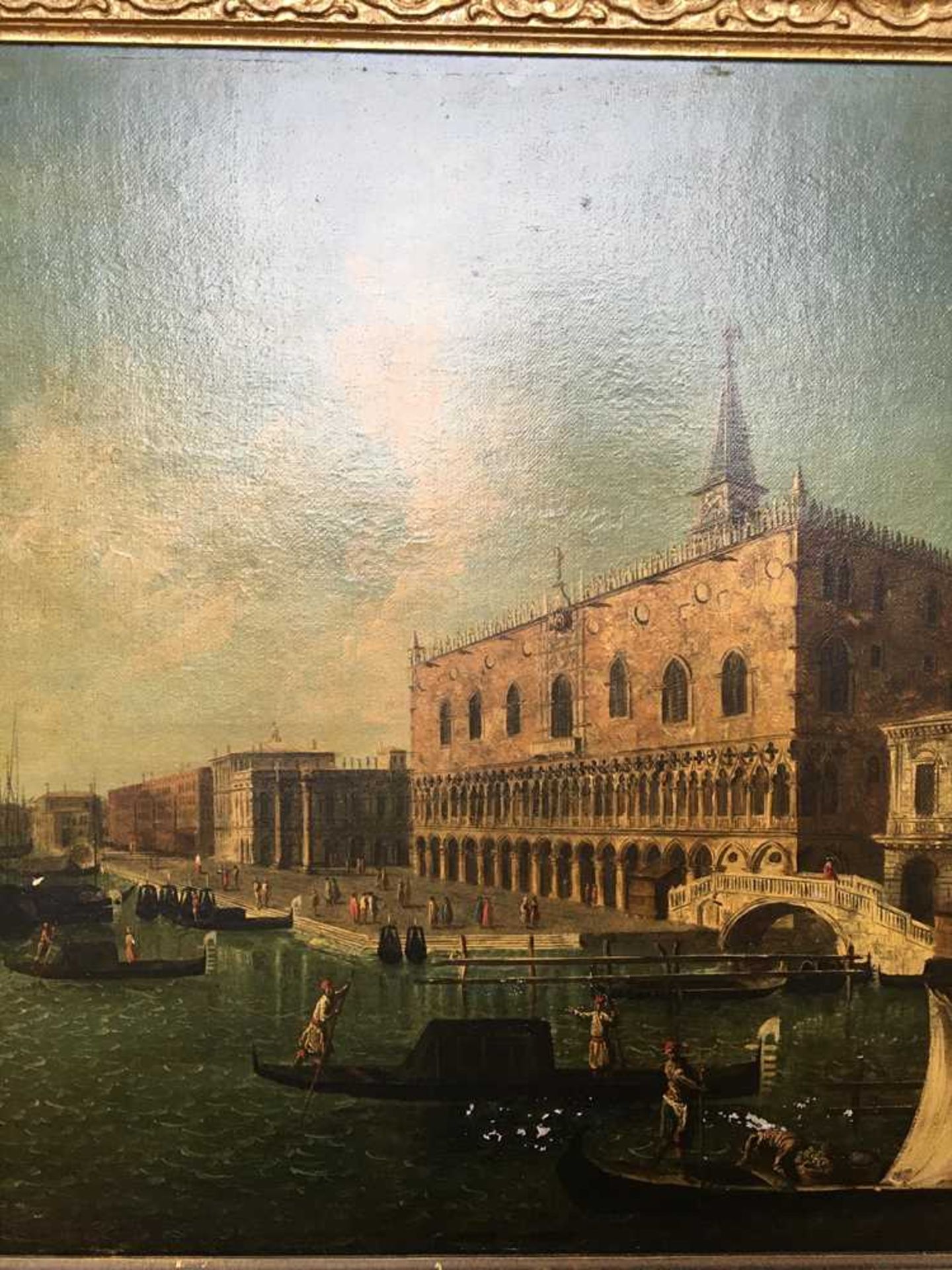 CIRCLE OF MICHELE MARIESCHI VIEW OF THE MOLO VENICE, THE DOGES PALACE AND SANTA MARIA DELLA SALUTE I - Image 11 of 41