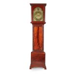 A SCOTTISH GEORGE III MAHOGANY LONGCASE CLOCK, BY JOHN BARR, PORT GLASGOW LATE 18TH/EARLY 19TH CENTU