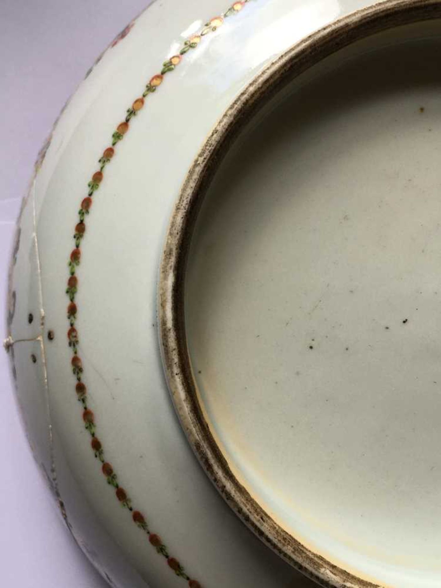 TWO CHINESE EXPORT PORCELAIN PUNCH BOWLS QING DYNASTY, LATE 18TH/19TH CENTURY - Image 14 of 33