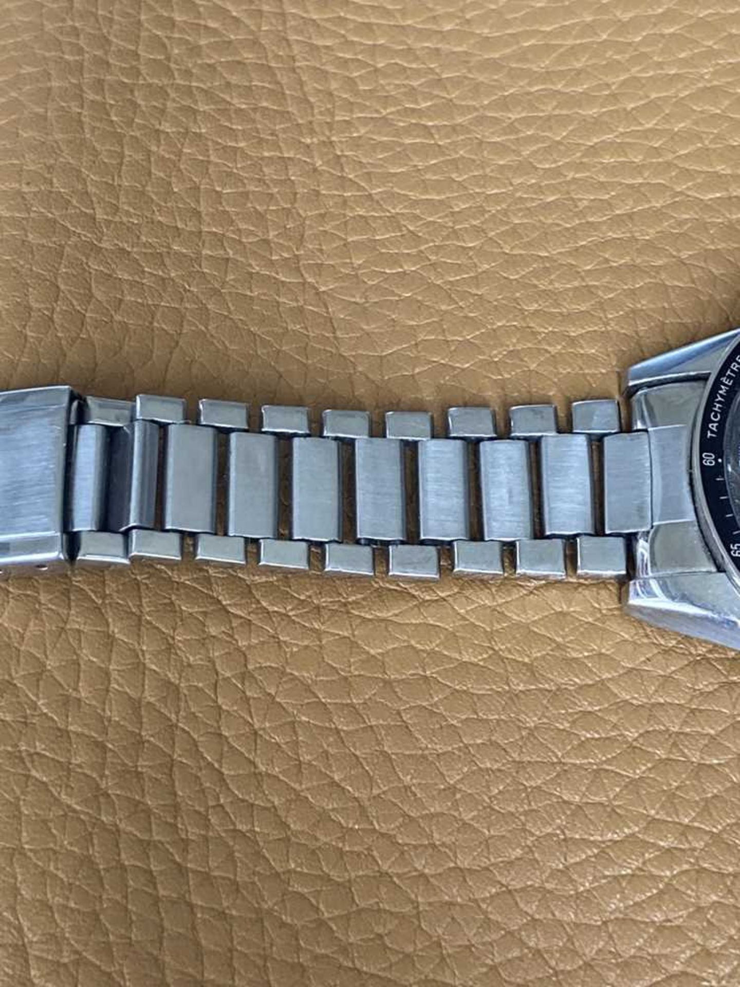 Omega: a pre-moon steel wrist watch - Image 6 of 20