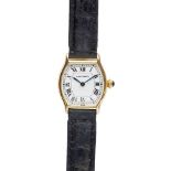 Cartier: a Tortue wrist watch