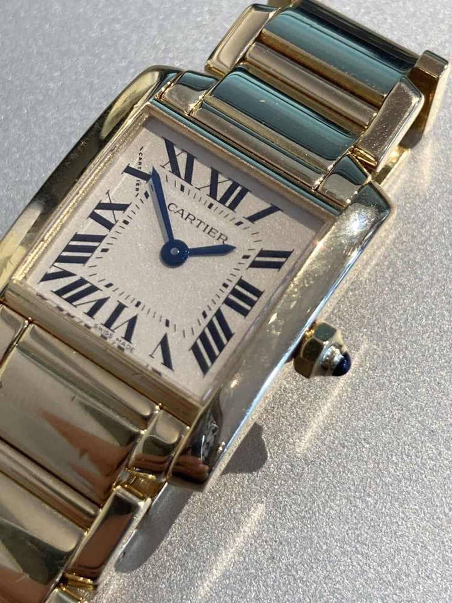 Cartier: a Tank Francaise wrist watch - Image 2 of 9