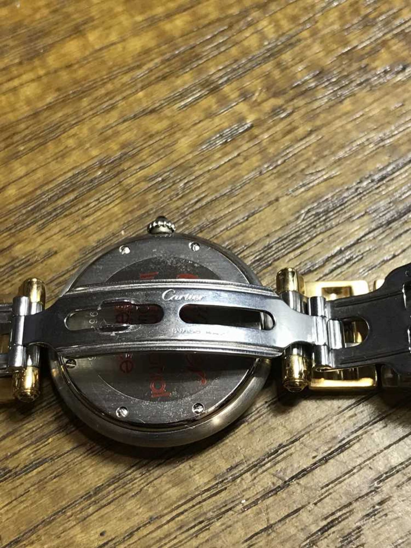 Cartier: a bi-colour Panthere Vendome wrist watch - Image 6 of 9