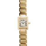 Cartier: a Tank Francaise wrist watch