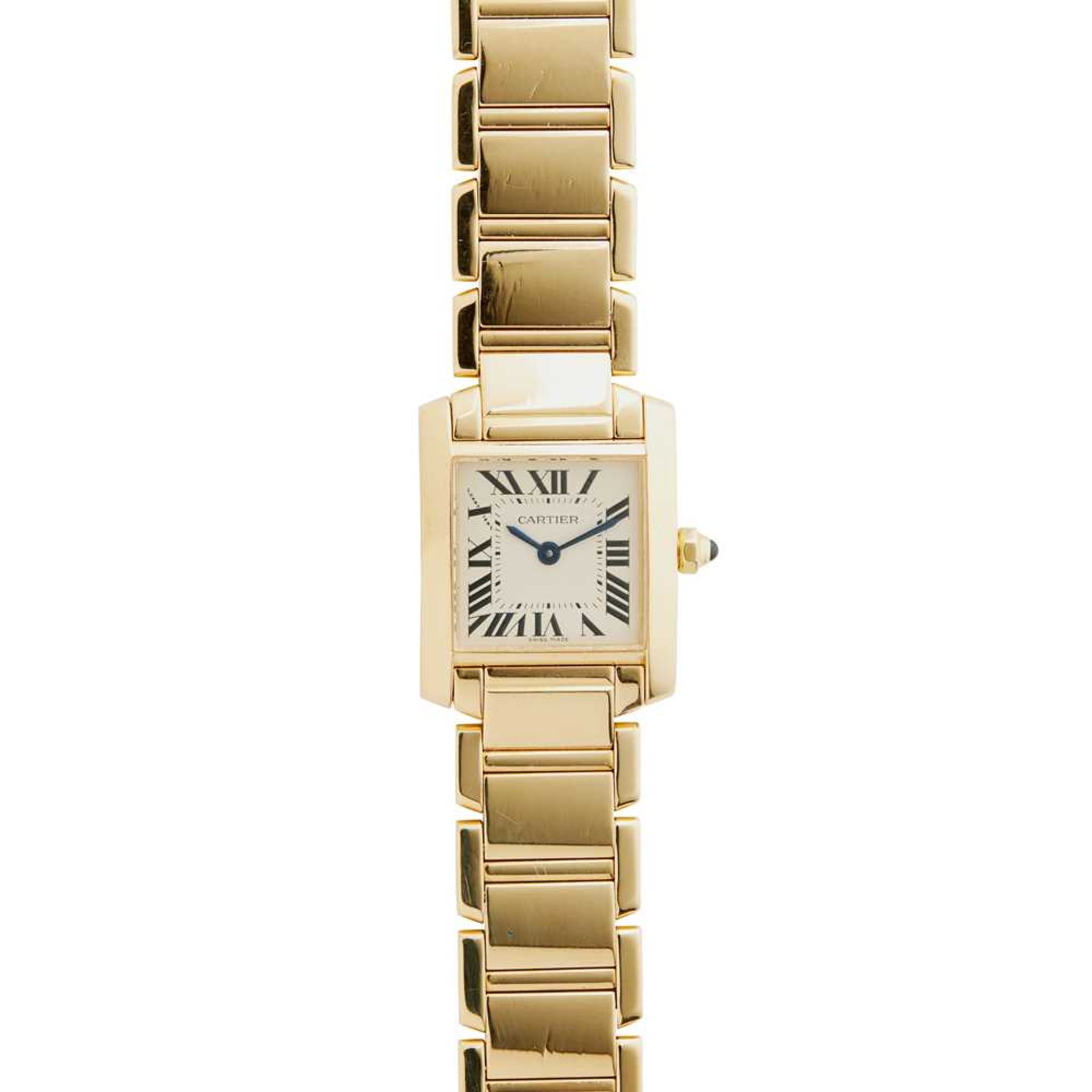 Cartier: a Tank Francaise wrist watch