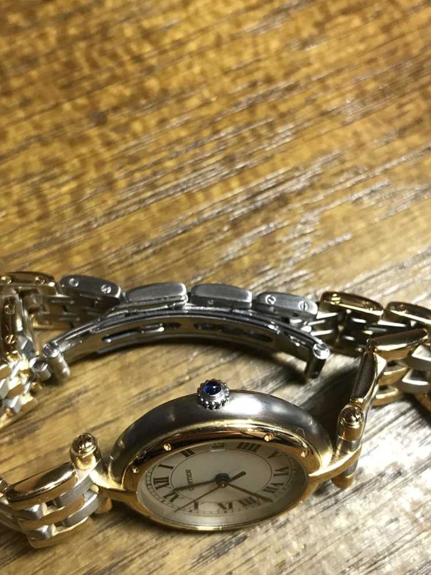 Cartier: a bi-colour Panthere Vendome wrist watch - Image 4 of 9