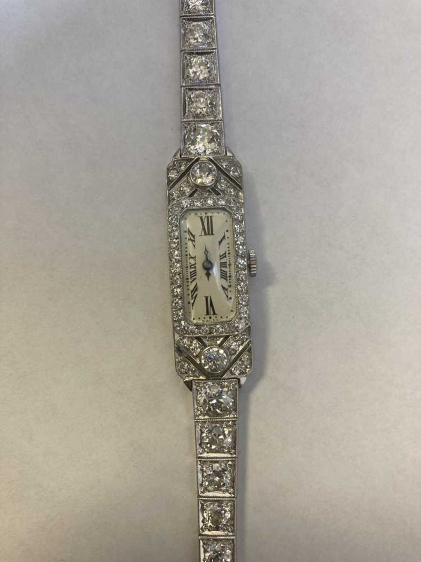 An early 20th century diamond cocktail watch, by Audemars Piguet - Image 7 of 7