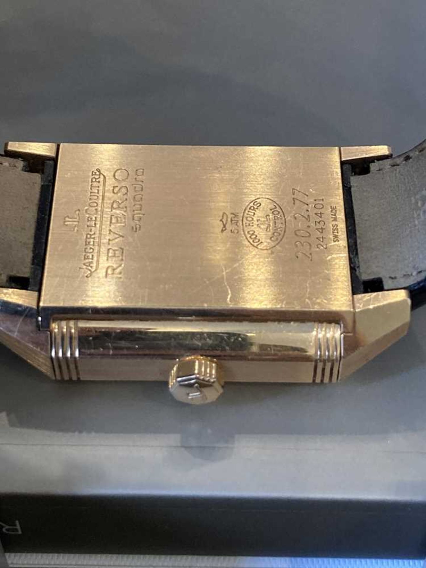 Jaeger-LeCoultre: a Reverso wrist watch - Image 12 of 14