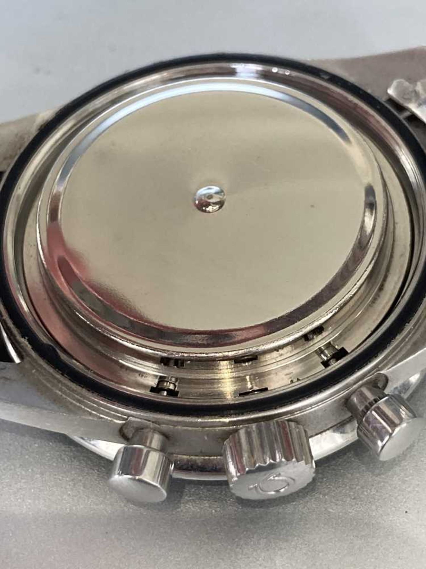 Omega: a pre-moon steel wrist watch - Image 18 of 20