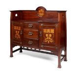 SHAPLAND & PETTER, BARNSTAPLE SIDEBOARD, CIRCA 1900