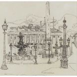 JESSIE MARION KING (1875-1949) 'PLACE DE LA CONCORDE, PARIS'