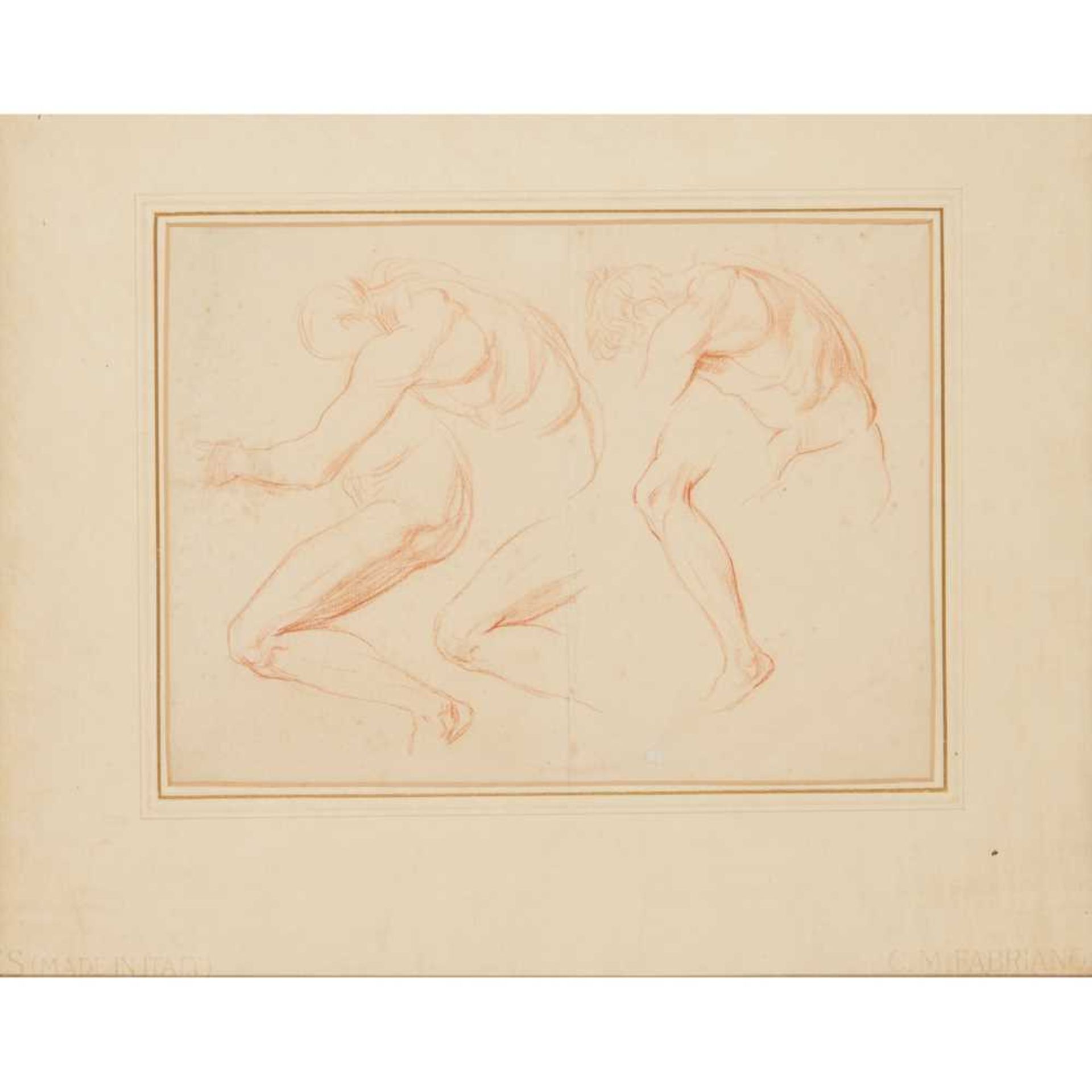 GEORGE FREDERICK WATTS (1817-1904) STUDIES OF THE MALE NUDE