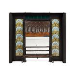 ENGLISH ARTS & CRAFTS FIRE SURROUND, CIRCA 1900