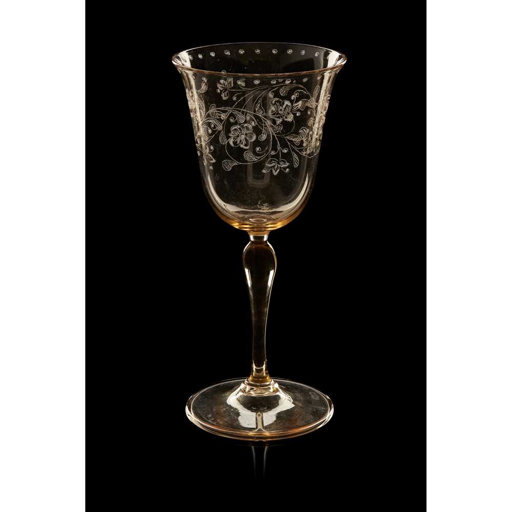 MANNER OF JAMES POWELL & SONS PART SUITE OF STEMMED DRINKING GLASSES - Image 2 of 7
