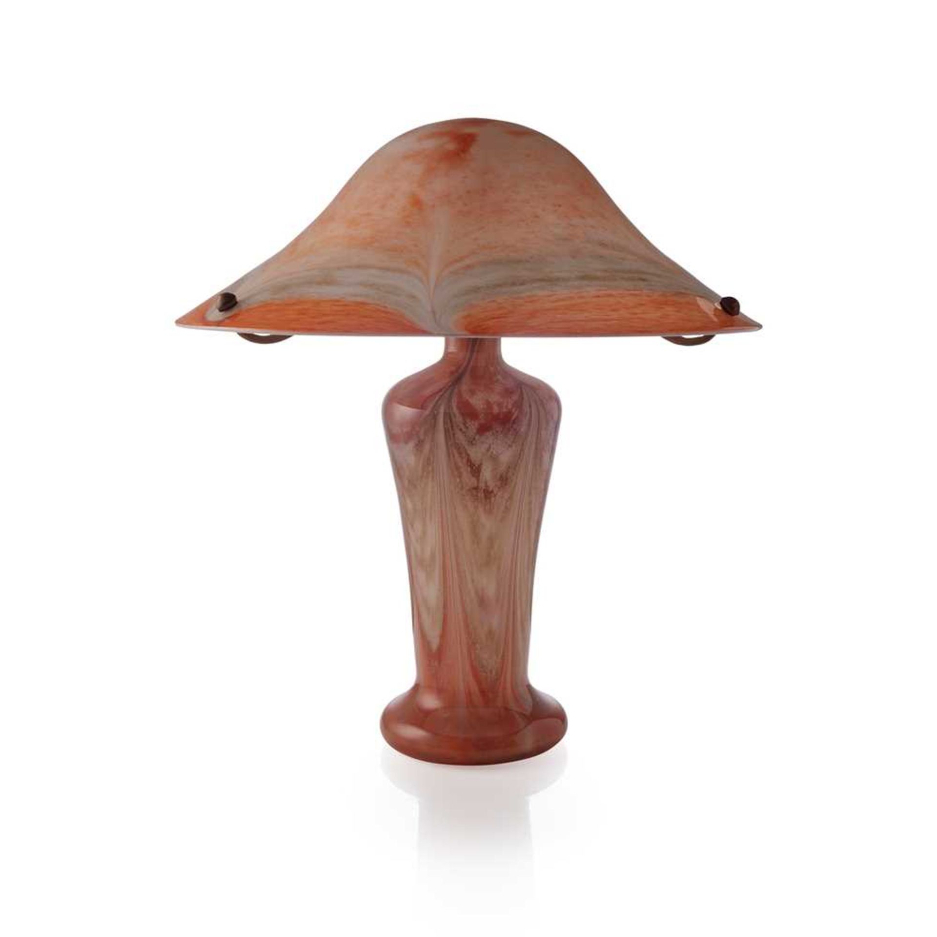 JOHN MONCRIEFF LTD., PERTH LARGE 'MONART' TABLE LAMP & SHADE, CIRCA 1930 - Image 2 of 2