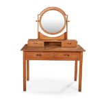 AMBROSE HEAL (1872-1959) FOR HEAL & SON, LONDON DRESSING TABLE & STOOL, CIRCA 1910