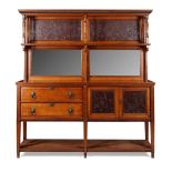 MORRIS & CO. (ATTRIBUTED MAKER) ARTS & CRAFTS SIDEBOARD CIRCA 1890