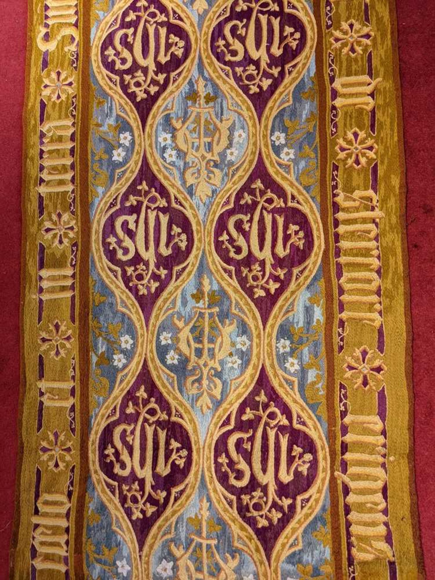 A.W.N. PUGIN (1812-1852) OR E.W. PUGIN (1834-1875) NEEDLEWORK CARPET, CIRCA 1850 - Image 9 of 14