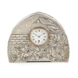 SCOTTISH ARTS & CRAFTS MANTEL CLOCK, CIRCA 1910