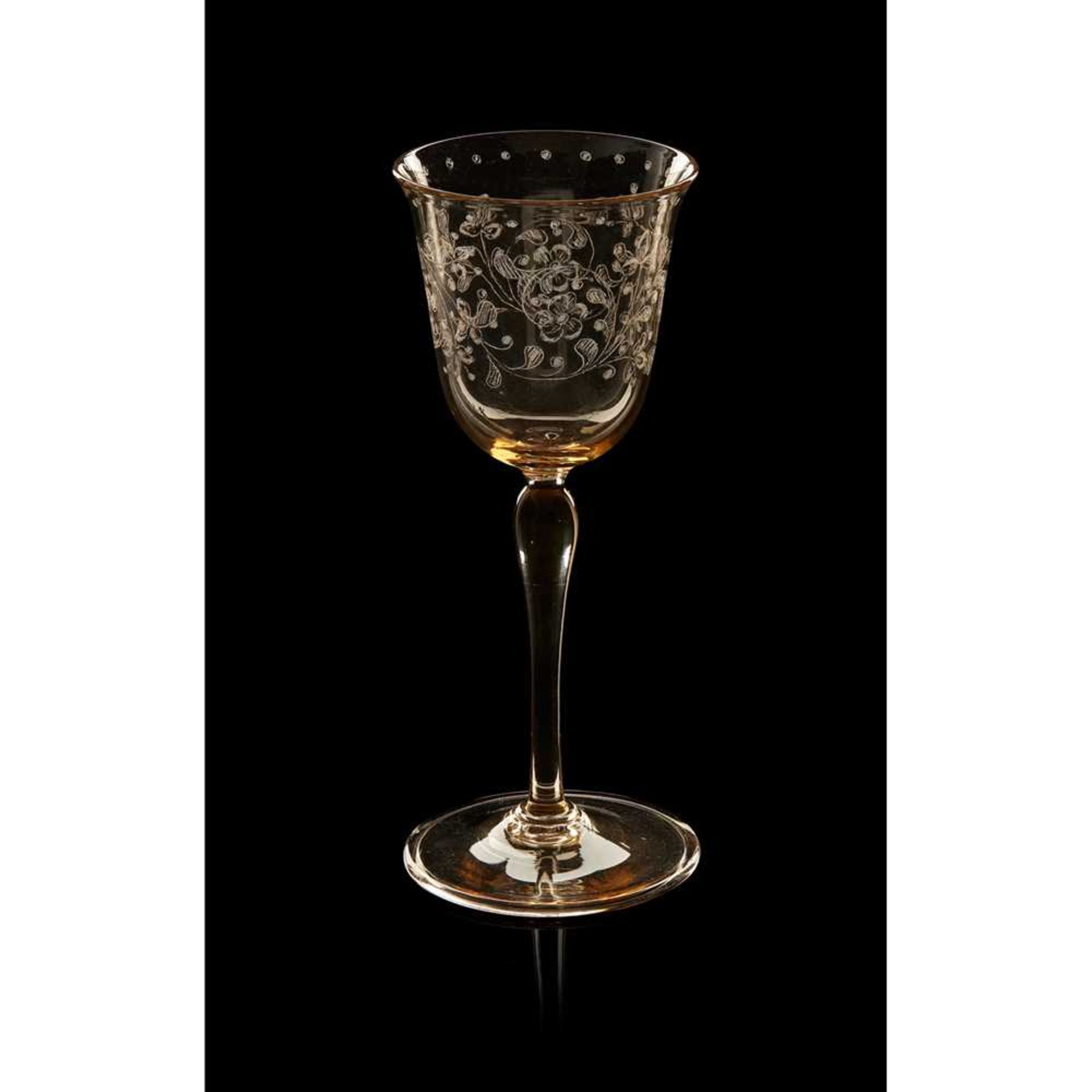 MANNER OF JAMES POWELL & SONS PART SUITE OF STEMMED DRINKING GLASSES - Image 6 of 7