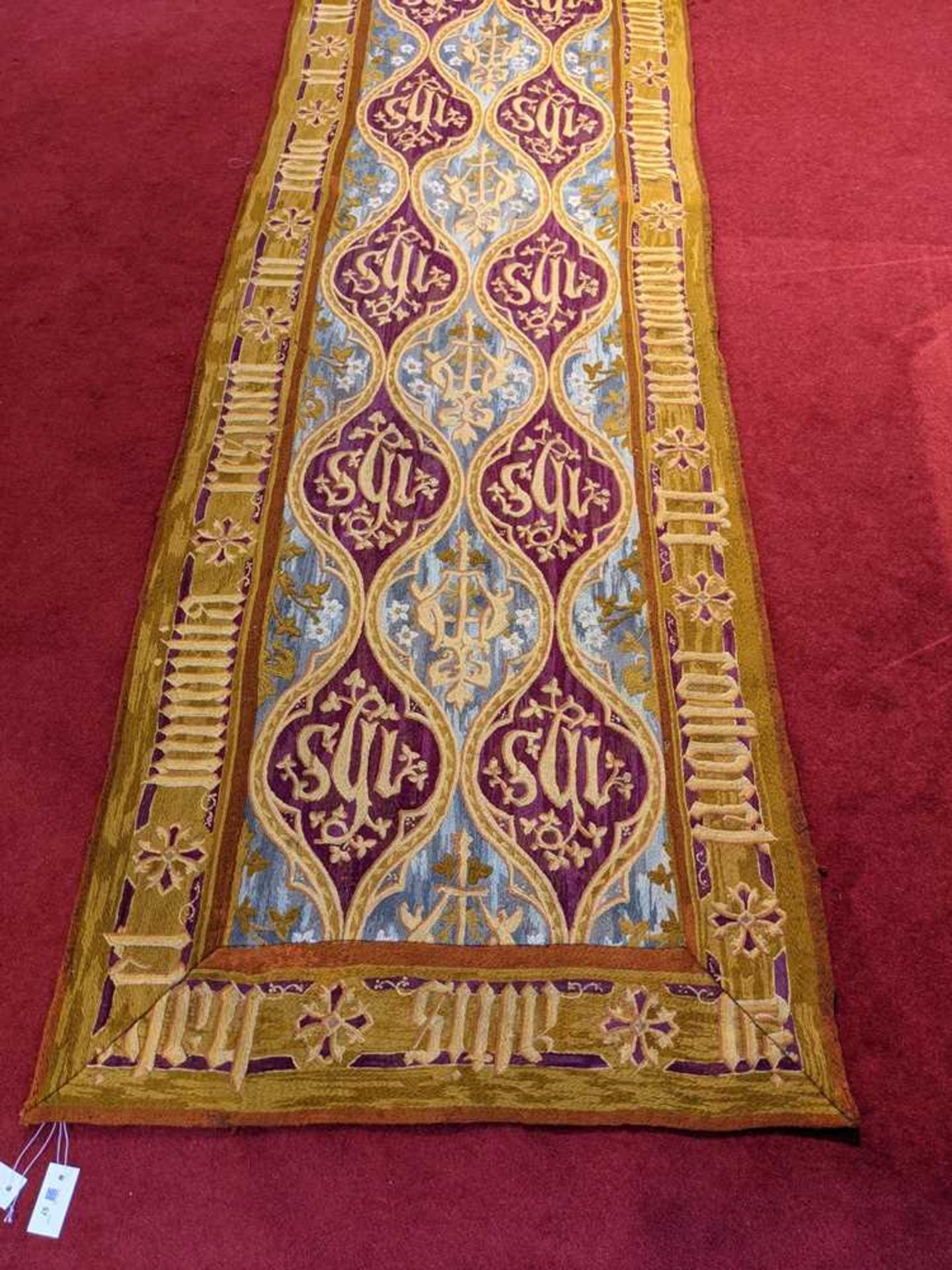 A.W.N. PUGIN (1812-1852) OR E.W. PUGIN (1834-1875) NEEDLEWORK CARPET, CIRCA 1850 - Image 12 of 14