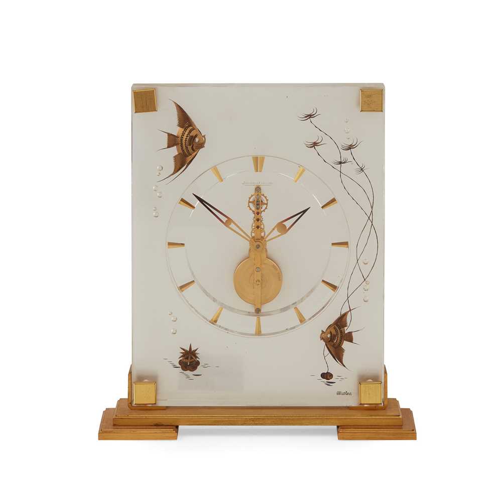 JAEGER LE COULTRE 'MARINA' CLOCK, 20TH CENTURY