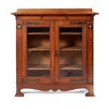 ENGLISH ART NOUVEAU BOOKCASE, CIRCA 1910