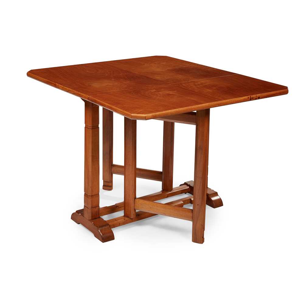 COTSWOLD SCHOOL DROP-LEAF OCCASIONAL TABLE, CIRCA 1920 - Image 2 of 2