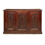 LIBERTY & CO., LONDON (ATTRIBUTED MAKER) ARTS & CRAFTS CABINET, CIRCA 1900