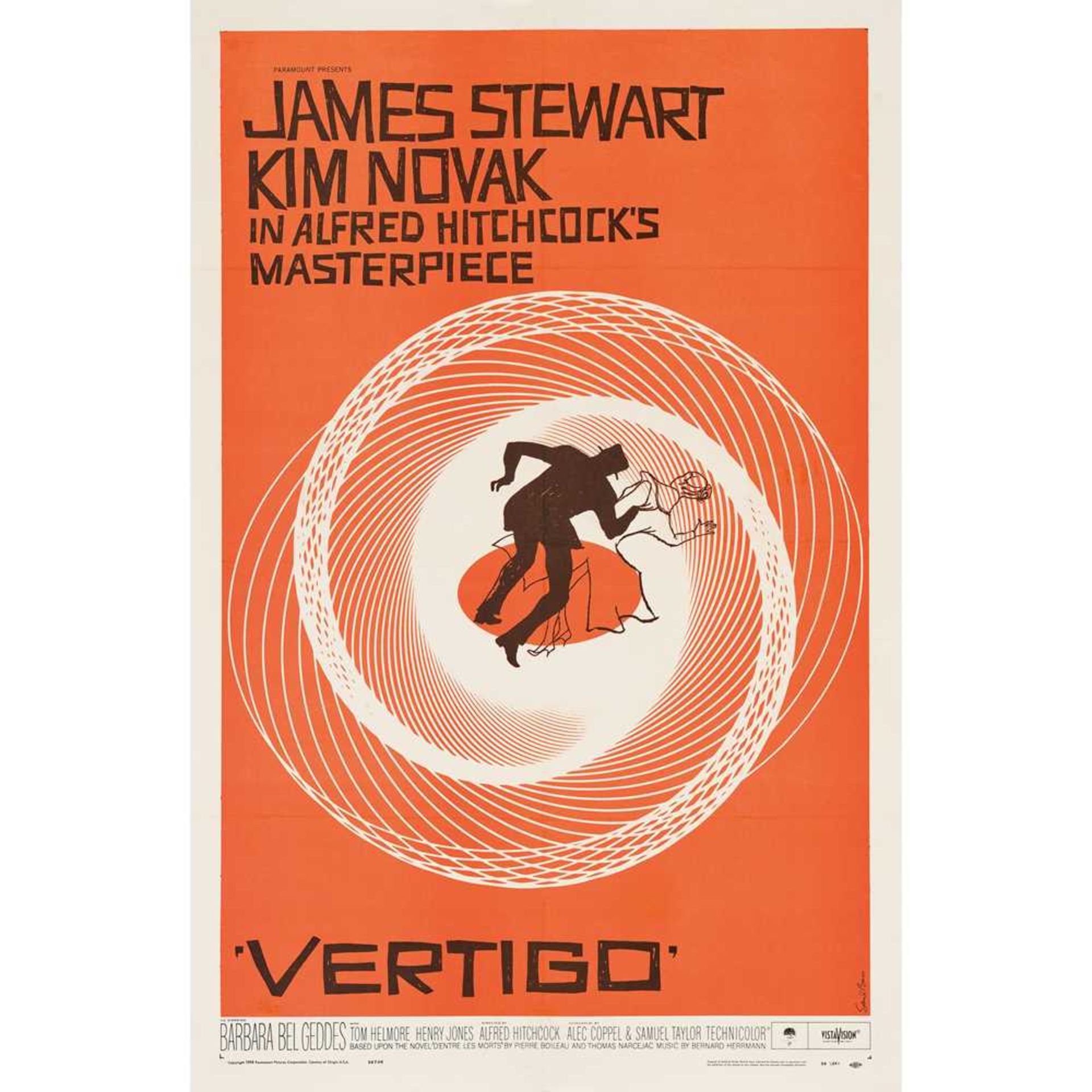 SAUL BASS (1920-1996) VERTIGO