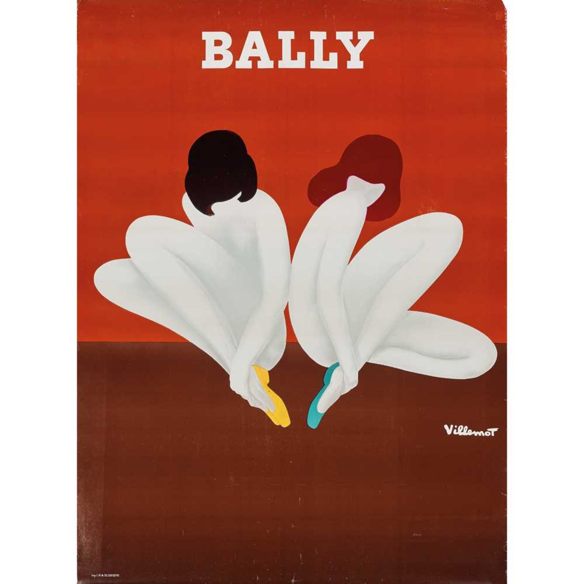 BERNARD VILLEMOT (1911-1989) BALLY LE LOTUS