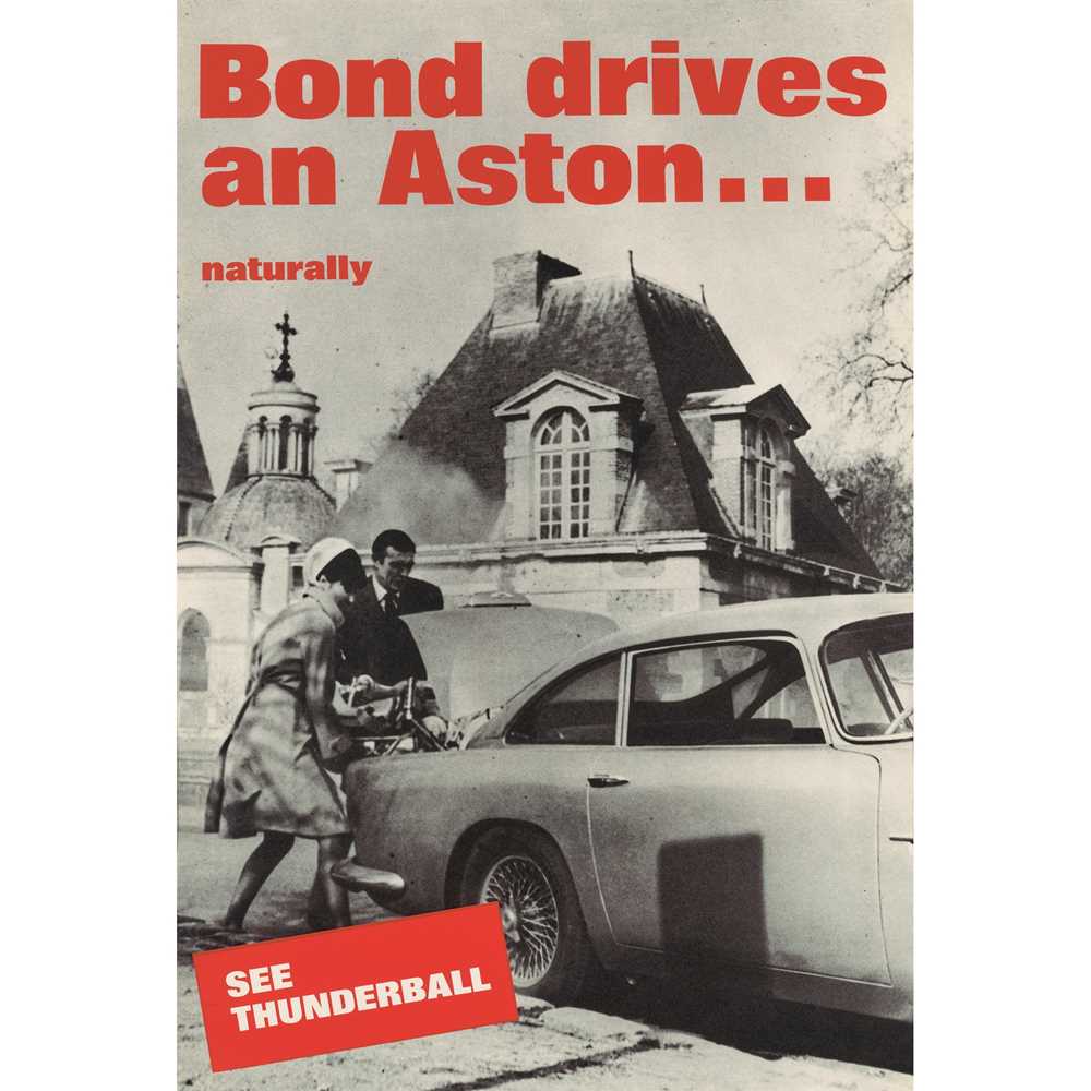 ANONYMOUS BOND DRIVES AN ASTON...NATURALLY